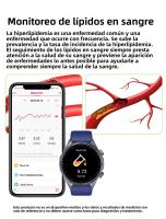 Reloj Inteligente Para Hombres 2025 Con Medición De Presión Arterial Salud Pulsada Terapéutica Uric Acid Lipids Cuidado Del Cuerpo Impermeable - details 18