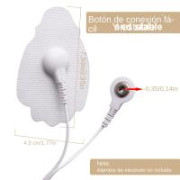 Parche De Gel Adhesivo Para Masajeador De Muscles TENS Pulse Massager Physiotherapy EMS Repuesto Para Estimulador Muscular - details 29