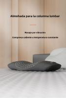Almohada Especial Lumbar Cuidado De La Cintura Con Masaje Y Calor Soporte Para Cintura Para Ancianos Y Mujeres Embarazadas Relleno De Memoria Espuma Poliéster 100% Forma Rectangular - details 0