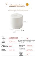 Lámpara De Noche Para Niños Lámpara De Escritorio Con Sensor Táctil Y Enchufe USB Protección Ocular 3 Modos De Ajuste Luz Fina Para Lectura Y Decoración - details 7