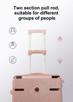 S7 Juego de maletas con 5 piezas, Set de tres maletas de viaje apilables y dos neceser ABS,Trolleys con asas laterales y un asa telescópica ergonómica, Maleta de cabina de mano con carcasa rígida resistente,Ruedas Spinner 360°,Cerraduras de combinación - details 5