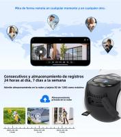 Cámara PTZ 4K Wifi Hiseeu Con Tres Lentes Y Tres Pantallas Para Exterior Vigilancia Video CCTV Con Seguimiento Automático Aplicación ICSEE P2P - details 14