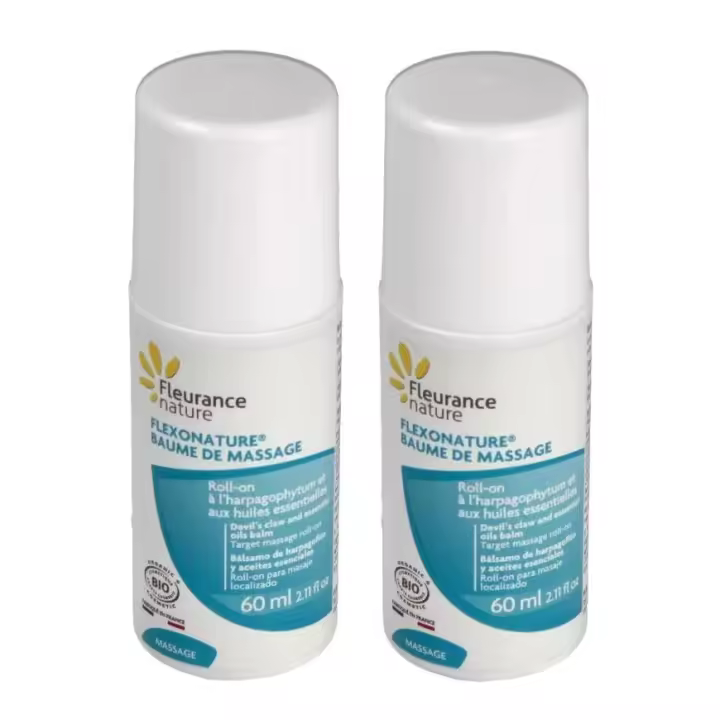 Fleurance Nature. Flexonature Rescue Gel Garra Del Diablo. Harpagofito Rollon 60 ml. Ingredientes Naturales. Alivio Inmediato. Masaje De músculos y Articulaciones. Bienestar Sin Dolor. Lote 2 Unidades Rollon 60 ml - 1