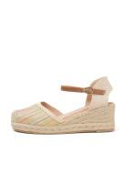 Paloma Wang Sandalias alpargatas de cuñas para mujer con plataforma y plantilla almohadilla - details 16