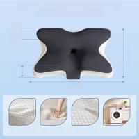 Almohada De Espuma De Memoria Ortopédica 1PC Forma De Mariposa Protección Del Cuello Suave Almohada De Cuidado De Salud Para Adultos - details 1