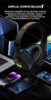 Auriculares Bluetooth Monster N21 Con Micrófono Y Reducción De Ruido De Llamada Bass Potente Over-Ear Inalámbricos Con Micrófono - details 8