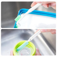 Set De 8 Pinceles De Limpieza Para Rincones Pequeños Y Ganchos Para Vaso Herramienta Para Limpieza De Ventanas Puertas Y Ranuras Ecológico Y Duradero - details 4