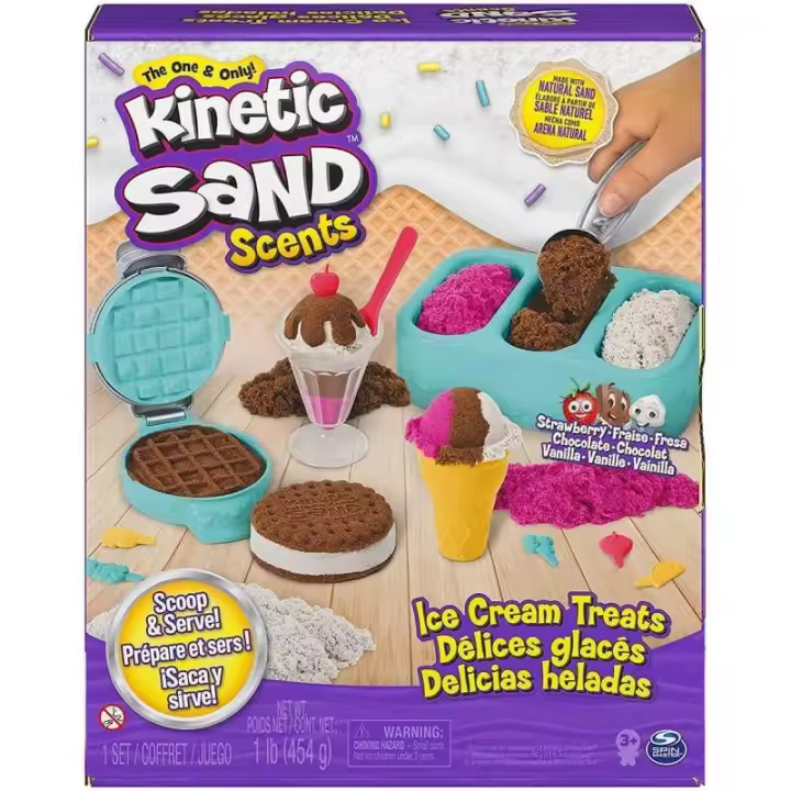 KINETIC SAND SET DELICIAS HELADAS ARENA MÁGICA - 1