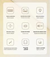 Teclado Mecánico EWEADN MK68 Inalámbrico 3 Modos Bluetooth Mini Silentes 68 Teclas Keycaps PBT Set De Teclado Y Ratón Para Oficina Y Gaming Regalos Para PC - details 1