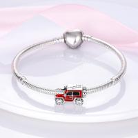 Encantos De Viaje Para Café Plata Charms Para Perros Y Gatos Corazón De Cuentas Adecuados Para Pulsera Original DIY Tendencia Clásica Vintage Romántica - details 324