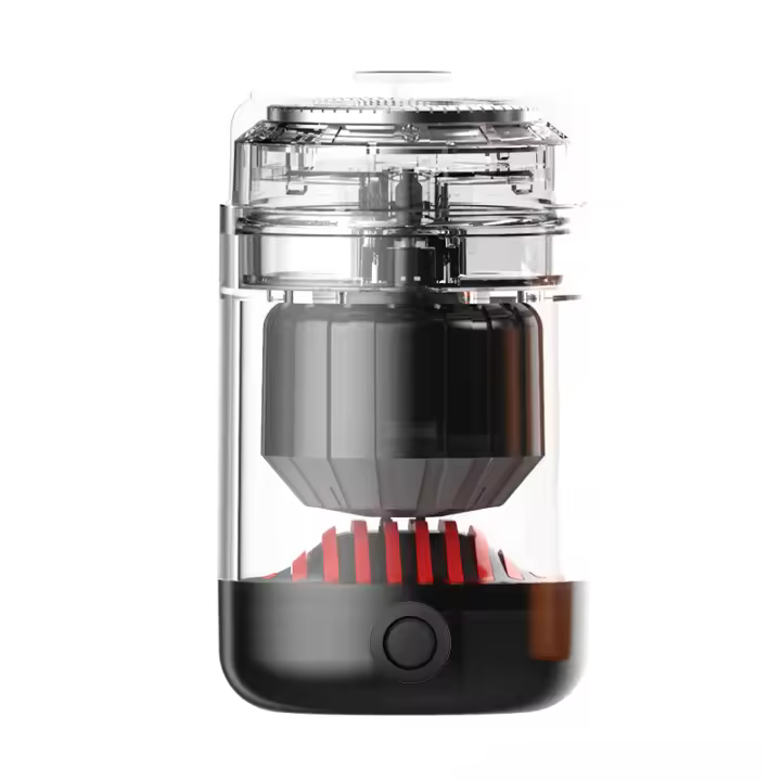 Afeitadora Eléctrica Portátil Mini Con Carga USB Recargable Para Viajes Cabeza Magnética Desmontable Afeitadora Y Cortadora Para Hombre Material De Acero Inoxidable - 1