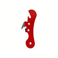 1pc Multifuncional Abrebotellas De Acero Inoxidable Abrebotellas Manual Ergonómico Accesorios De Vino Con Lado Seguro - details 4