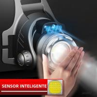 Linterna Frontal LED Ultra Potente 800W Recargable Con Sensor IR Para Pesca Y Camping Luz De Correa 3000M Brillo Alto 60° Ángulo De Haz Impermeable - details 23