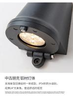 Lámpara De Pared LED Impermeable Para Exterior Iluminación De Jardín De Villa Luz De Lavado De Pared Para Balcones Y Entradas Material De Aluminio Estilo Moderno - details 3