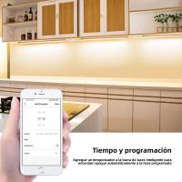 Tira De Luz LED COB WiFi Tuya Inteligente 12V Flexible Dimmable Calor 3000K-6500K Para Alexa Google Assistant 1m 2m 3m 4m 5m - details 6