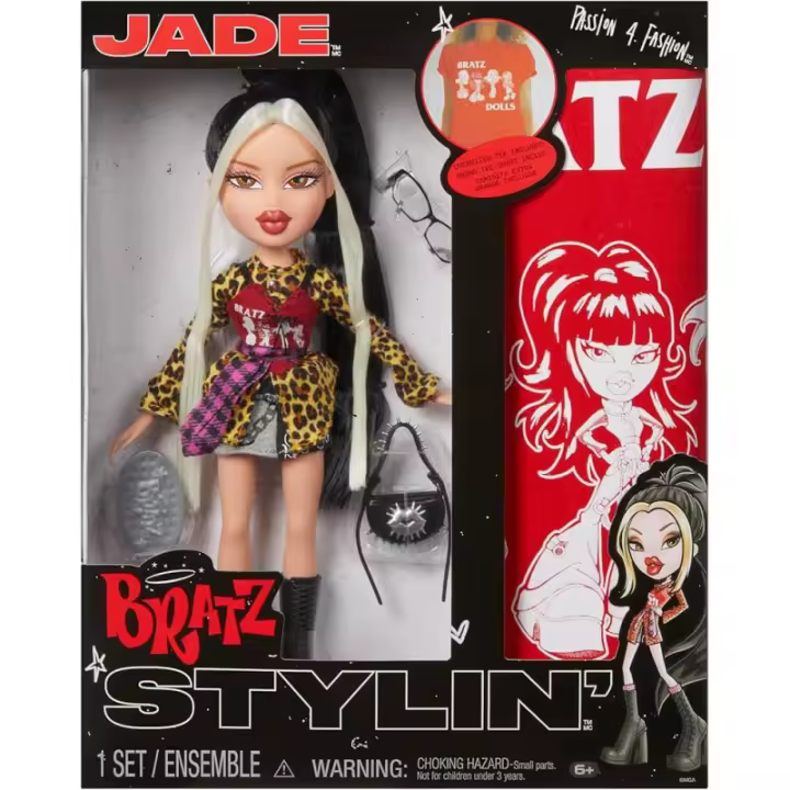 Muñeca Jade Stylin + Camiseta Bratz - 1