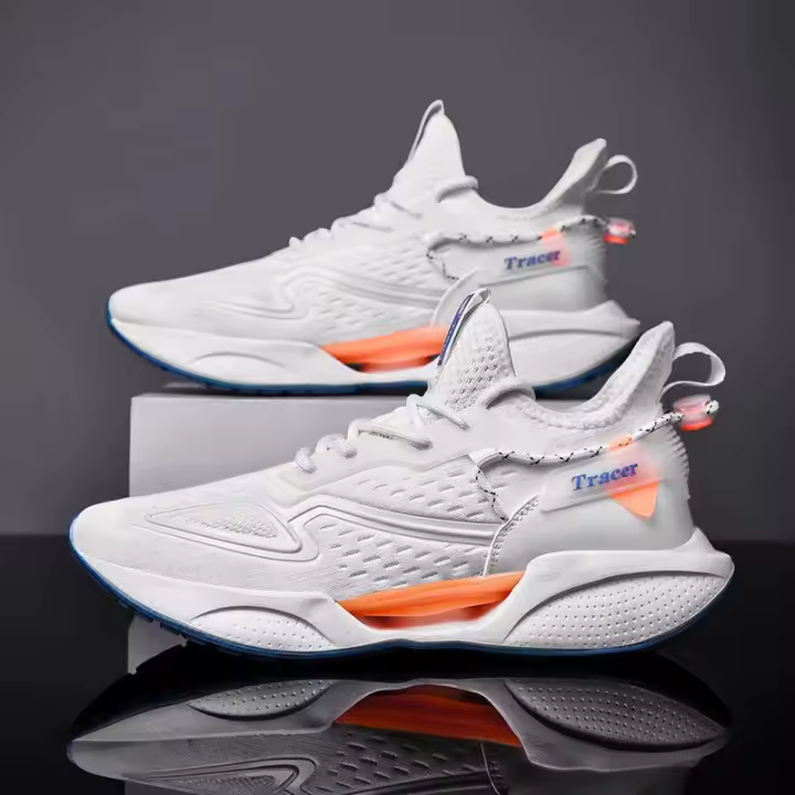 Zapatos De Correr Para Hombre Ligeros Y Transpirables Zapatillas Deportivas Casuales Antideslizantes Para Caminar Y Jogging - 1