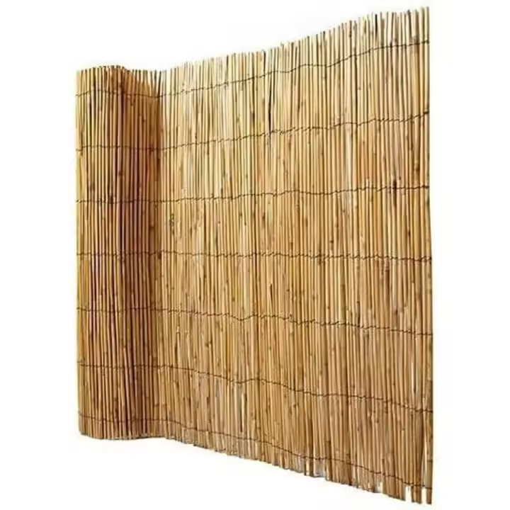 Maxia Market - Valla Natural Cañizo de Bambú Pelado para Jardín: Privacidad y Cerramiento Natural, Fácil Instalación y Resistente a la Intemperie - 1