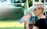 Botella Deportiva De 1000ml Con Marcador De Tiempo a Prueba De Fugas Para Exteriores Gimnasio Fitness Uso Adulto Material Reutilizable - details 4