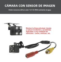 MJDOUD Monitor De Coche Con Cámara Trasera Pantalla TFT LCD HD De 4.3 Pulgadas Cámara De Apoyo LED Para Estacionamiento Fácil Instalación - details 2