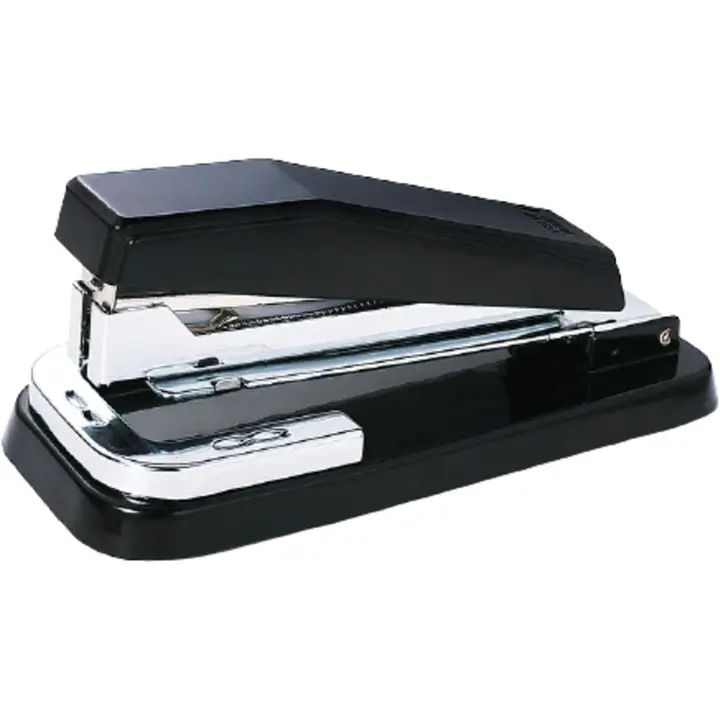 grapadora giratoria grapadora de costura central grapadora de orden de grapadora cuaderno de ejercicios para estudiantes libro setter, azul, negro y blanco - 1