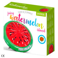 Colchoneta hinchable INTEX con forma de sandía - details 2