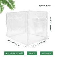 Carpa De Jardín Para Plantas Insecto-Resistente Y Anti-Pájaros PVC Cubierta Invierno Calor Anti-UV Viento Portable Para Flores - details 2