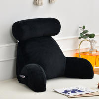 Almohada de la lectura, almohada del respaldo, almohada trasera for the rest para sentarse en Cama, respaldo Adult grande con los brazos, bolsos laterales, Rollo desmontable del Cuello Para Leer/El Reloj, los 75*40*40cm - details 8