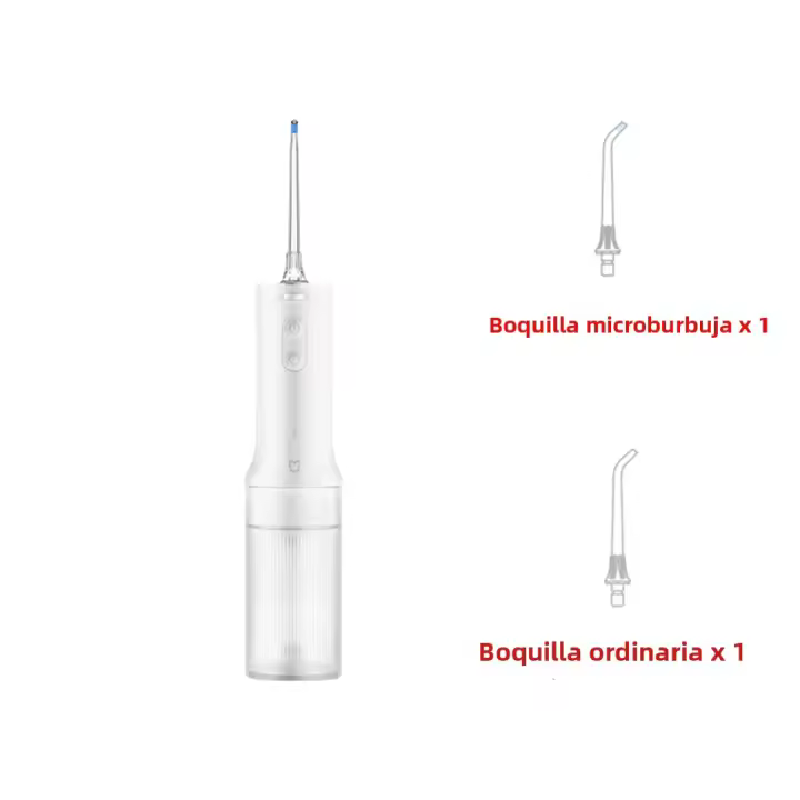 XIAOMI MIJIA MEO705 Limpieza Dental Portátil Aire De Agua Pulso Higienizador De Dientes Con 2 Boquillas Electrónicas Incluidas - 1