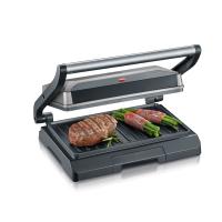 SEVERIN KG 2394 800W: grill compacto para carnes/paninis, placas antiadherentes, bandeja grasa extraíble. - details 1