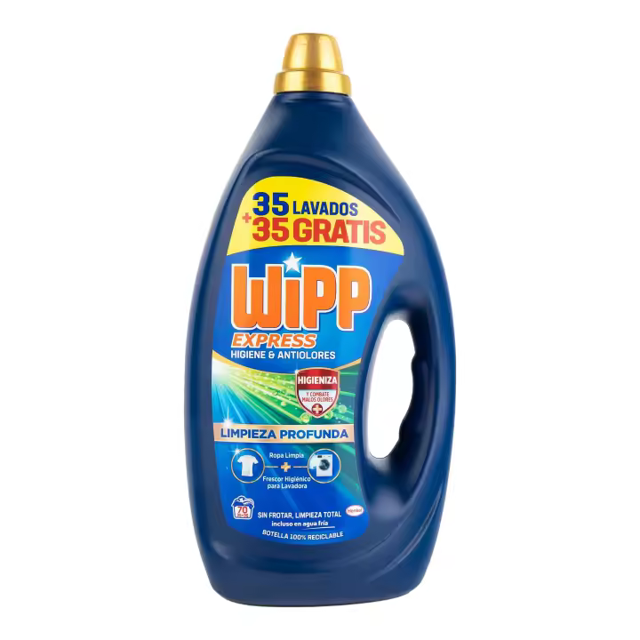 Wipp Express Limpieza Profunda Higiene & Antiolores 70lavados-Wipp Express Limpieza Profunda 70lavados-Wipp Express Limpieza Profunda Limpio y Liso 70lavados - 1