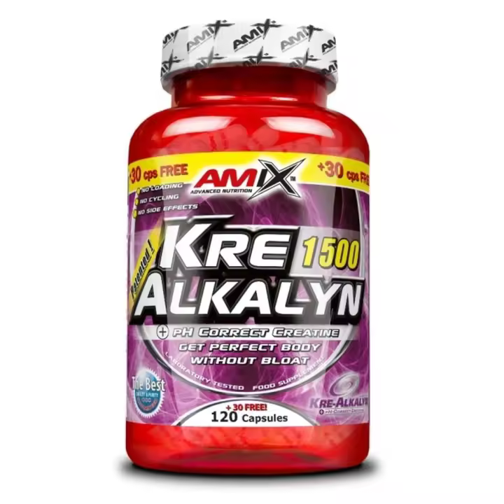 Amix Nutrition KreAlkalyn 120 + 30 Cápsulas Gratis - 1