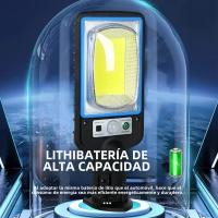 Lámpara Solar Exterior IP65 108 COB Con Sensor Y Control Remoto 3 Modos De Iluminación Luz De Seguridad Para Jardín Patio Camino - details 3