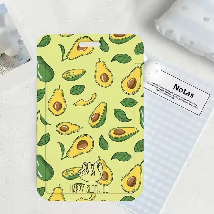 Porta Tarjetas De Identificación Con Correa De Almendra Para Estudiantes Accesorios De Control De Acceso Regalos Unisex - 1