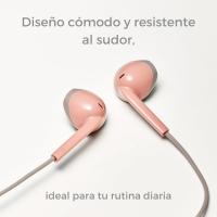 JVC HA-F19M - Auriculares Alámbricos Binaurales con Micrófono Rosa - details 2
