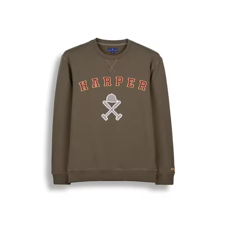 Sudadera Retro Camo Green - Harper & Neyer - 1