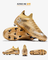 Zapatos De Fútbol Unisex Con Altas Botas De Lazo Antideslizantes Con Punta De Metal Para Entrenamiento Deportivo Al Aire Libre Suela De TPR Cómodo Y Transpirable - details 9