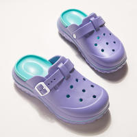 Sandalias De Playa Para Mujer Verano Antideslizantes Con Punta Cerrada Suela Gruesa Estilo Roman Closure Pull on Material EVA - details 8