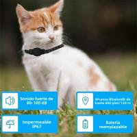 Collar Para Gatos Compatible Con Apple Airtag Con Campana Cierre De Seguridad Ajustable Reflectante Para Gatos Y Perros Recién Nacidos - details 11