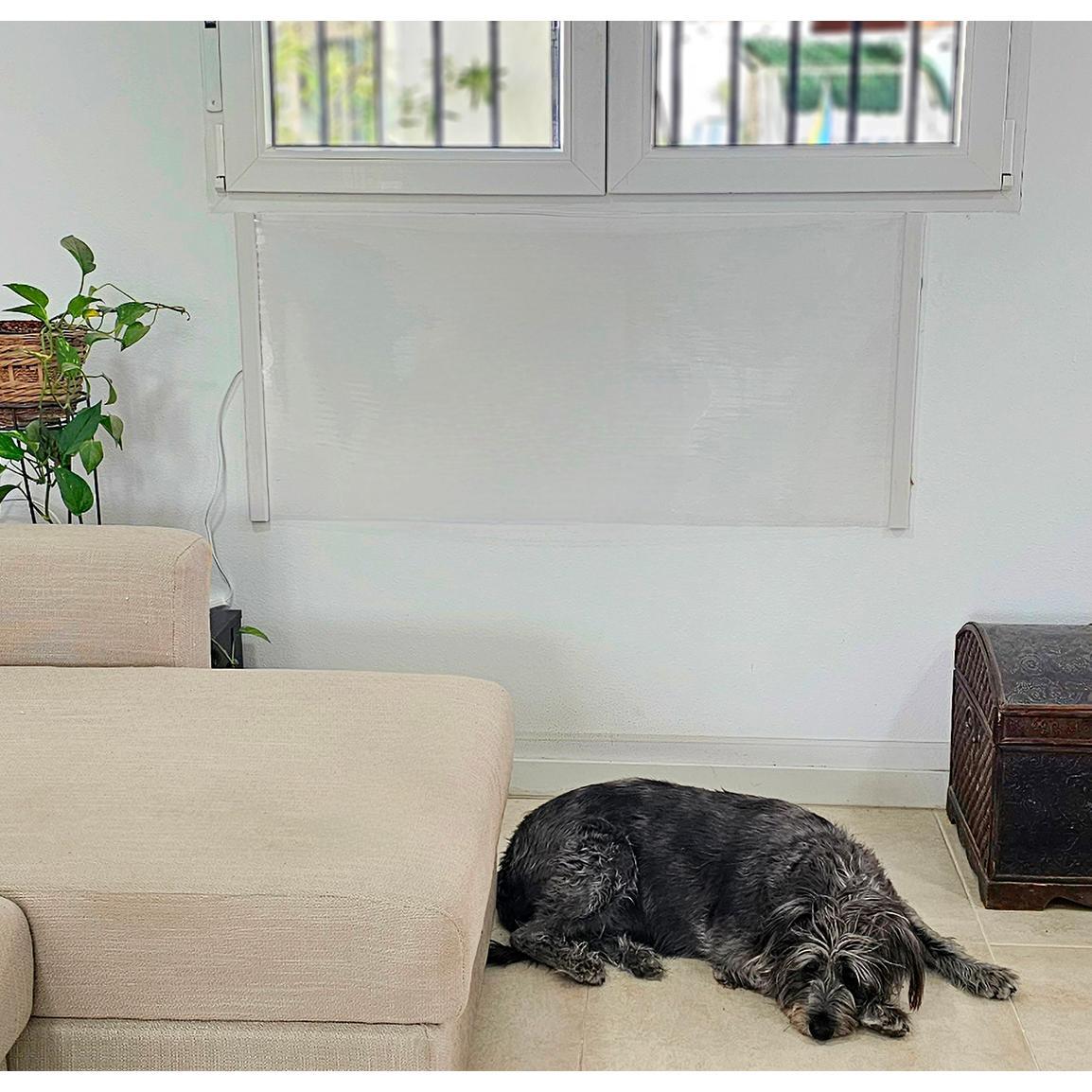 HERGA ENERGY- Radiador de Infrarrojos Transparente , 450W/12 m2, Muy Bajo Consumo, Interruptor WIFI, Fabricado en España