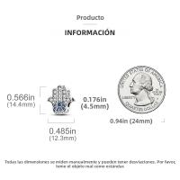 Colgante De Gato Luna Estrella En Plata Para Mujer Pendiente De Earphone Dangle Joyería De Moda DIY Regalo Bangle Bracelet Fit - details 164