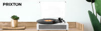 Tocadiscos Bluetooth Studio Deluxe Reproductor y convertidor de vinilos PRIXTON - details 0