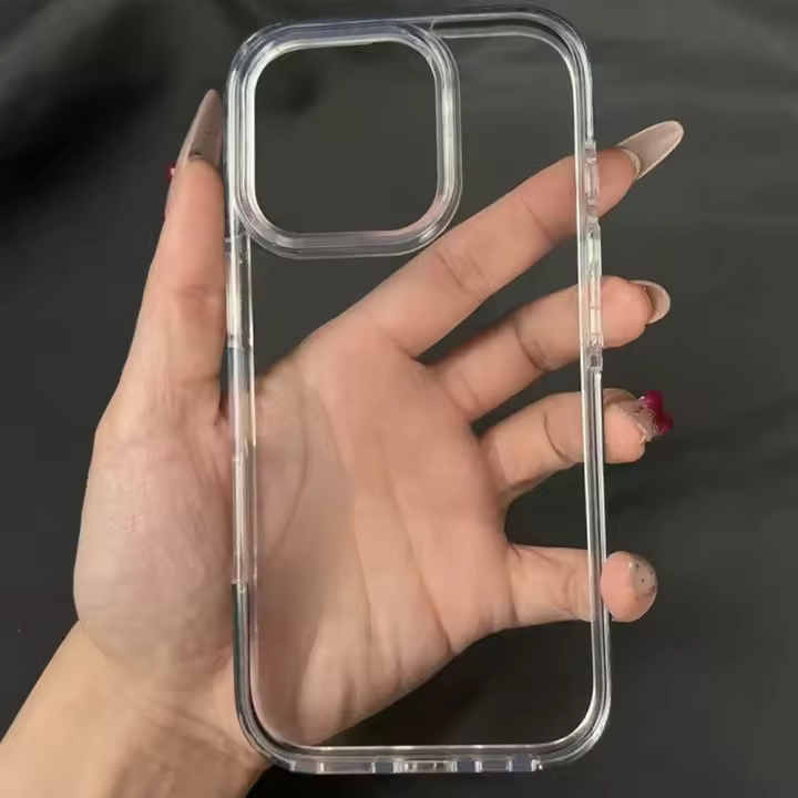 Funda Transparente Para iPhone 17 18 16 14 13 15 11 12 pro Max Resistente a Golpes Y Arañazos Con Borde Protector AKABEILA - 1