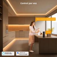 Tira De Luz LED COB WiFi Tuya Inteligente 12V Flexible Dimmable Calor 3000K-6500K Para Alexa Google Assistant 1m 2m 3m 4m 5m - details 1