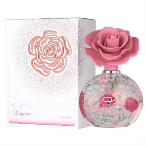 Perfume Árabe 100% Original Layaan de Lattafa – Esencia de Lujo, Misterio y Elegancia Femenina (75 ml / 2.53 fl.oz) - 1