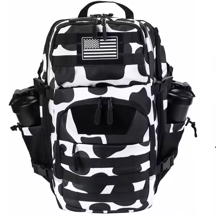 Mochila De Camuflaje Para Actividades Al Aire Libre Y Senderismo Con Ventilador Militar Gran Capacidad Deportiva Y Multifuncional - 1