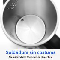 Hervidor Eléctrico De Acero Inoxidable 1.6L 1500W Rápido Cierre Automático Y 16 Horas Calor Mantenido Cuerpo Táctil Frío Protección De Secado - details 6