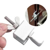 Cerradura De Puerta Portátil Con Doble Ajuste Para Hoteles Seguridad Antigolpes Para Viajes Y Defensa Personal Cerradura De Seguridad Para Puertas De Acero Inoxidable - details 10