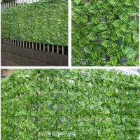 Panel De Hojas Verdes Artificiales 1M/3M Fence Privacidad Falso Para Decoración De Jardín Y Balcones En Exteriores - details 1