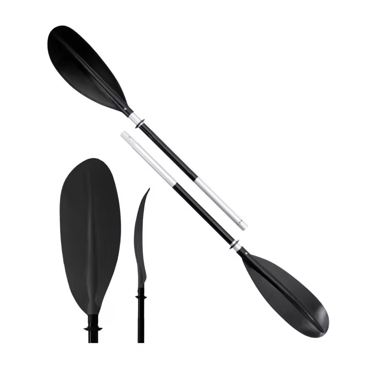 PALA O REMO KAYAK ALUMINIO DESMONTABLE 2 PIEZAS KOL OUTDOOR PARA KAYAKS RÍGIDOS E HINCHABLES - 1